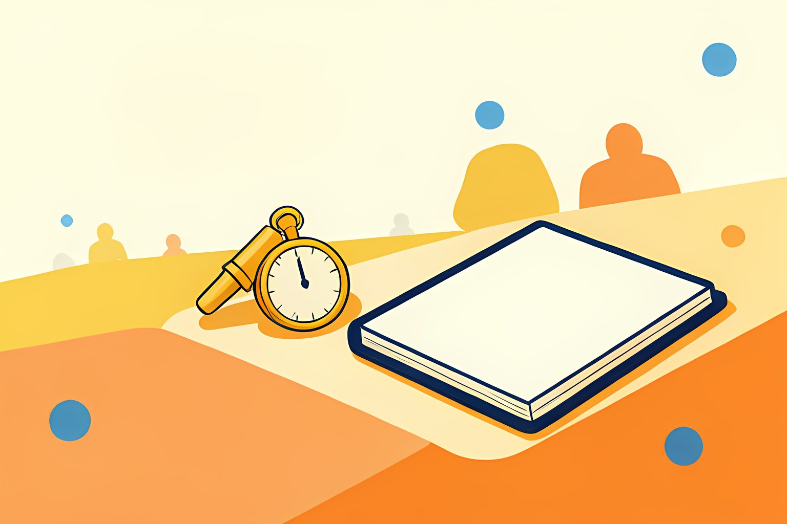 A stylized brass whistle and a golden stopwatch at rest on a clean wooden table with soft side lighting.